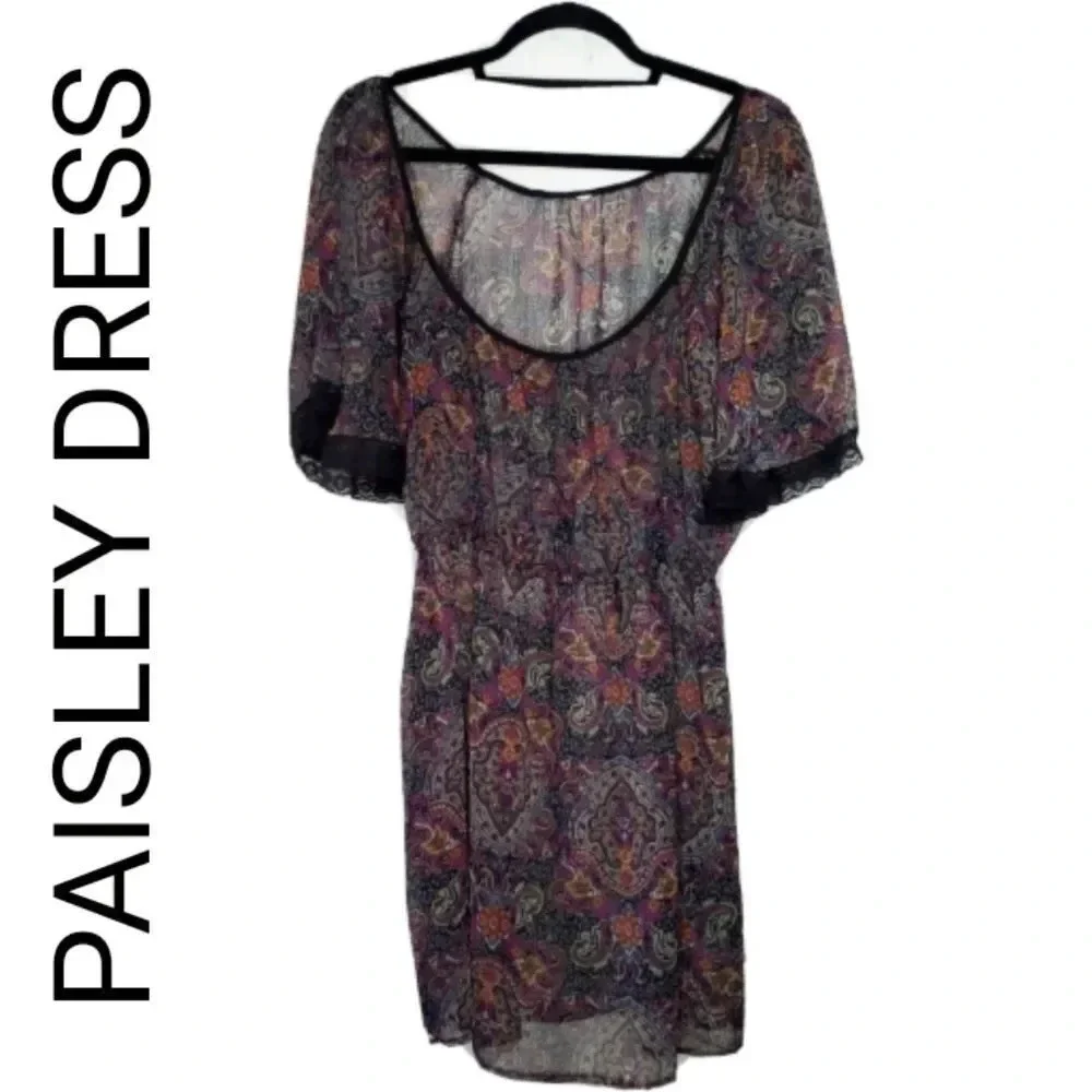 PAISLEY DRESS - Picture 1 of 3